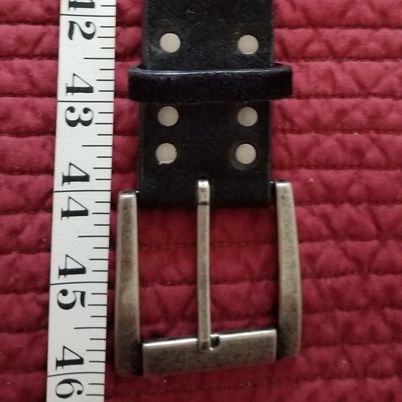 Nine West leather belt L black - Picture 7 of 8
